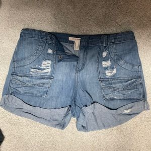 Life in Progress Denim Shorts